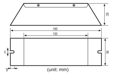 UVPH7-800-95U 臭氧紫外燈電子鎮流器(圖1) PH7-800-95U.jpg