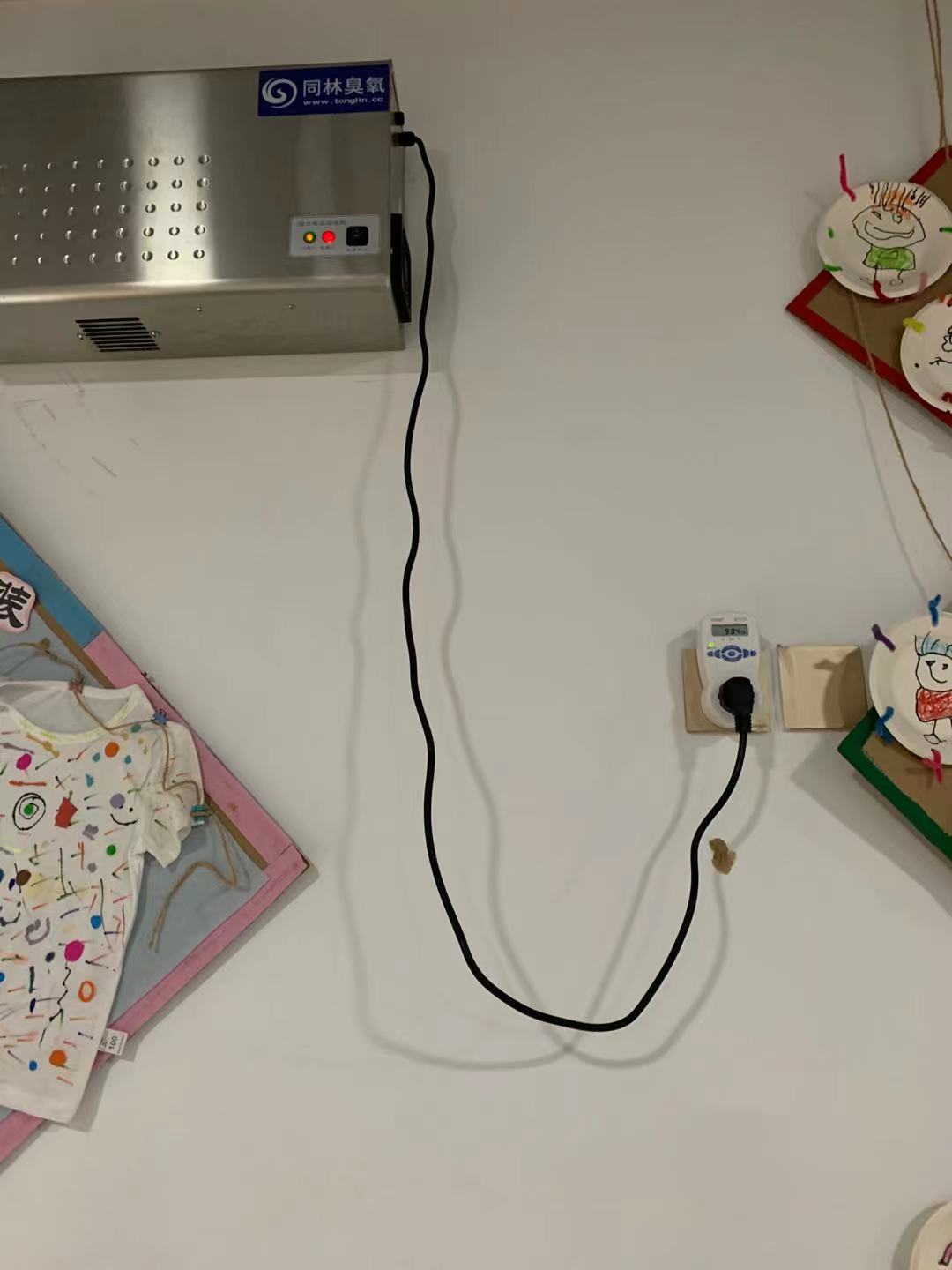 鄭州幼兒園壁掛機使用現場(圖1)